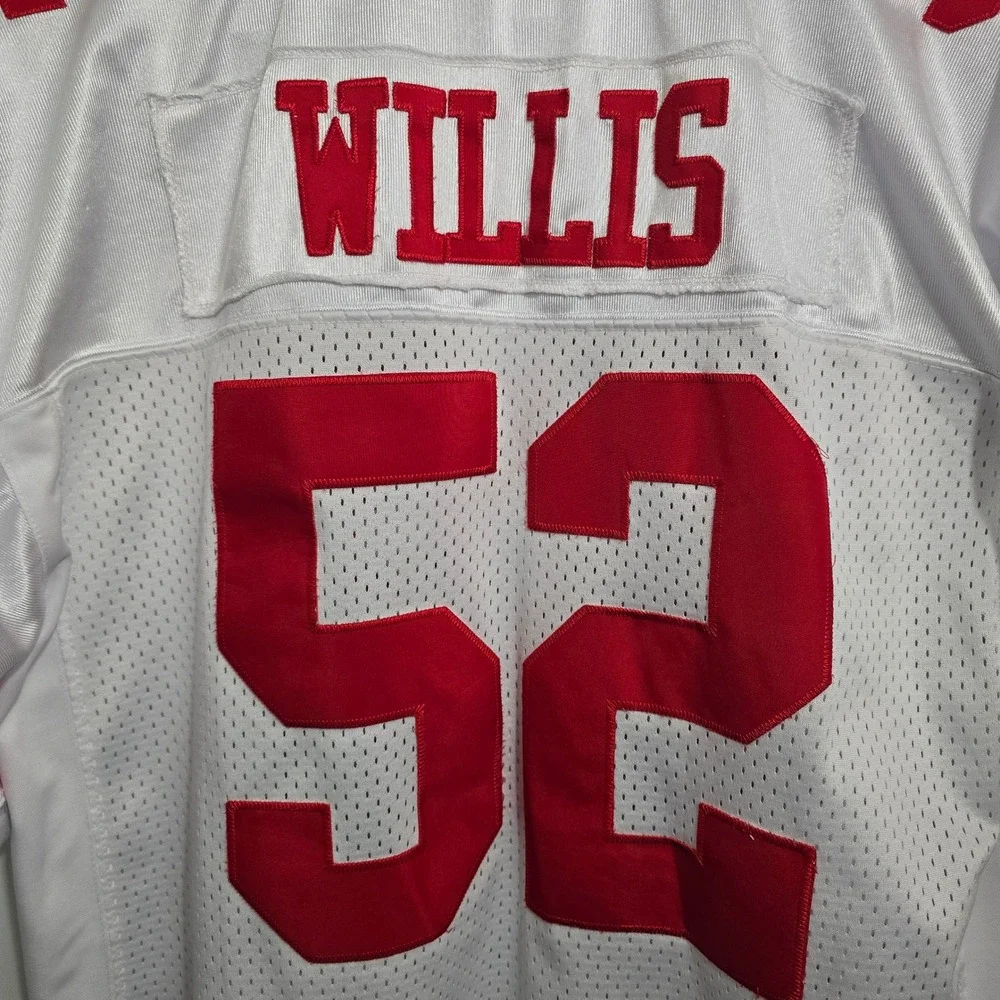 Reebok NFL‎ San Francisco 49ers Patrick Willis #52 Jersey White Mens 54 R700A 05